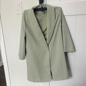 Women's Sage Green Blazer